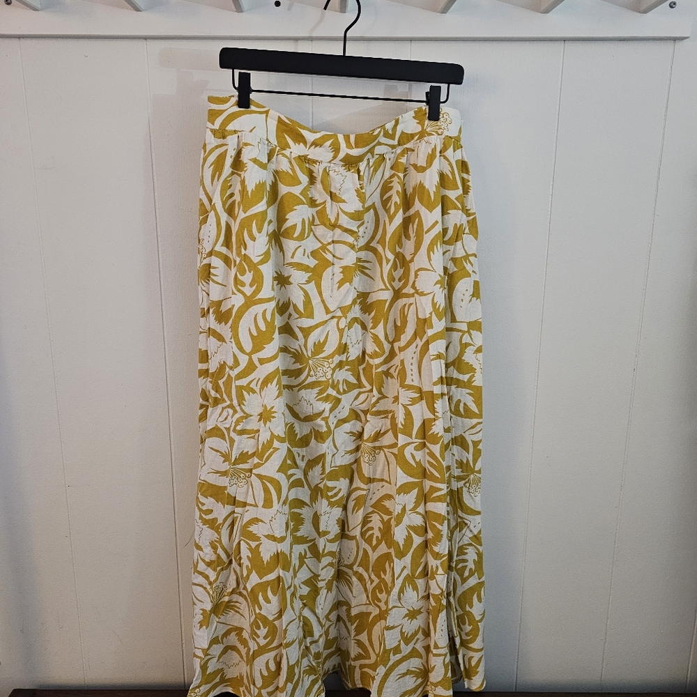 Madewell Floral Maxi Skirt | Size XL
